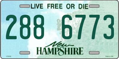 NH license plate 2886773