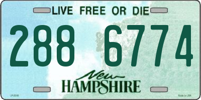 NH license plate 2886774