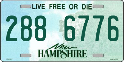 NH license plate 2886776