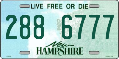 NH license plate 2886777