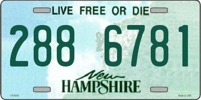 NH license plate 2886781