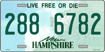 NH license plate 2886782
