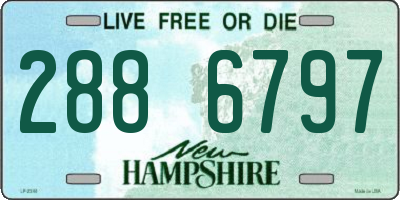 NH license plate 2886797