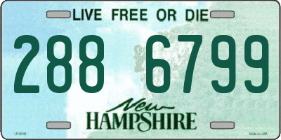 NH license plate 2886799