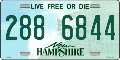 NH license plate 2886844
