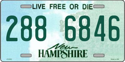 NH license plate 2886846