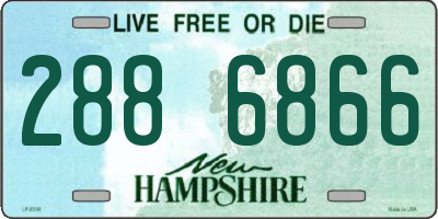 NH license plate 2886866