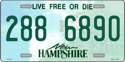 NH license plate 2886890