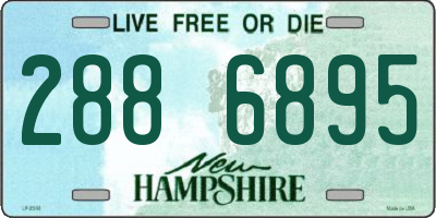 NH license plate 2886895