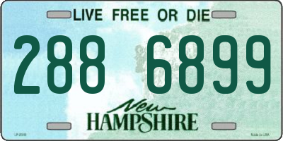 NH license plate 2886899