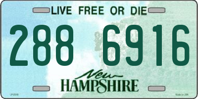 NH license plate 2886916