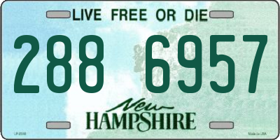 NH license plate 2886957
