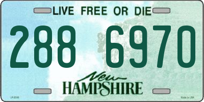 NH license plate 2886970