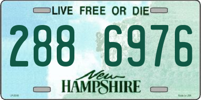 NH license plate 2886976