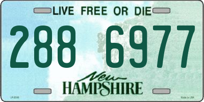 NH license plate 2886977