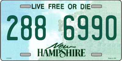 NH license plate 2886990