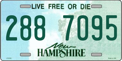 NH license plate 2887095