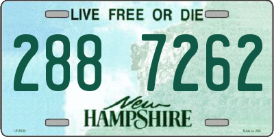 NH license plate 2887262