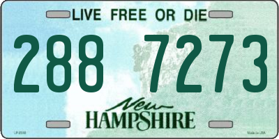 NH license plate 2887273