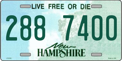 NH license plate 2887400