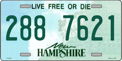 NH license plate 2887621