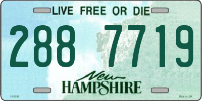 NH license plate 2887719
