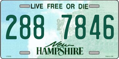 NH license plate 2887846