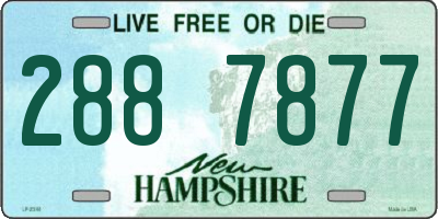 NH license plate 2887877