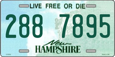 NH license plate 2887895