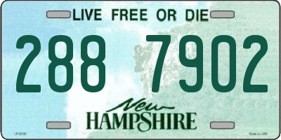 NH license plate 2887902