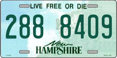 NH license plate 2888409