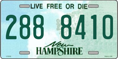 NH license plate 2888410