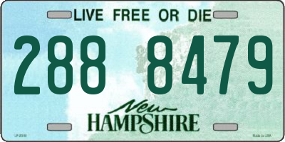 NH license plate 2888479