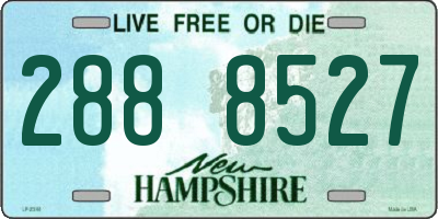 NH license plate 2888527
