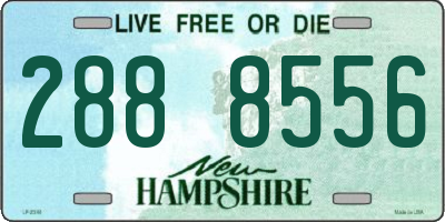 NH license plate 2888556