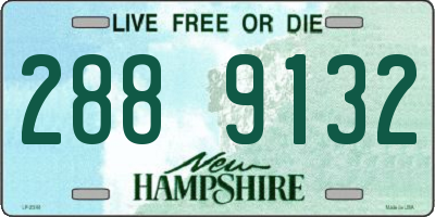 NH license plate 2889132
