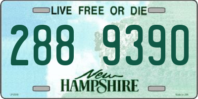NH license plate 2889390