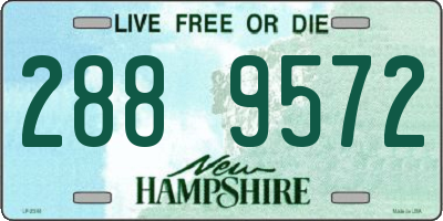 NH license plate 2889572