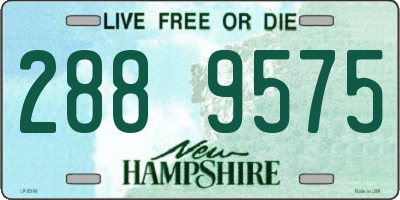 NH license plate 2889575