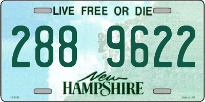 NH license plate 2889622
