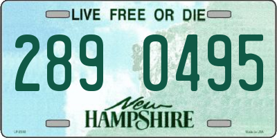 NH license plate 2890495