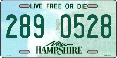NH license plate 2890528