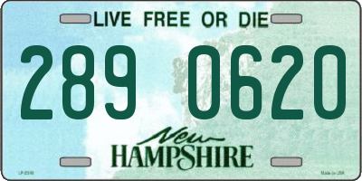 NH license plate 2890620