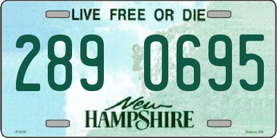 NH license plate 2890695