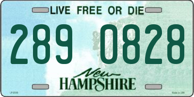 NH license plate 2890828