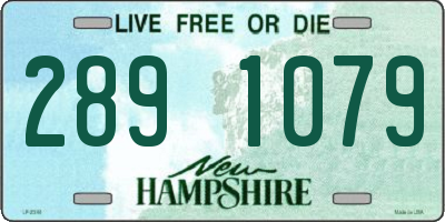 NH license plate 2891079
