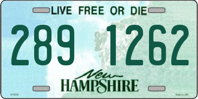 NH license plate 2891262