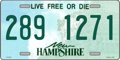 NH license plate 2891271