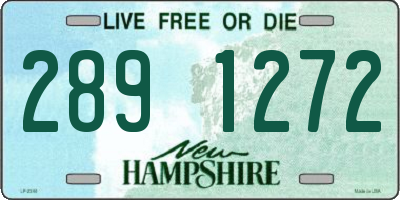 NH license plate 2891272