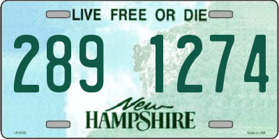 NH license plate 2891274